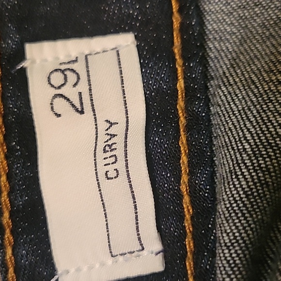 JAP 1969 Curvy Dark Blue FlareWomen's Jeans Size 29L - Picture 12 of 14